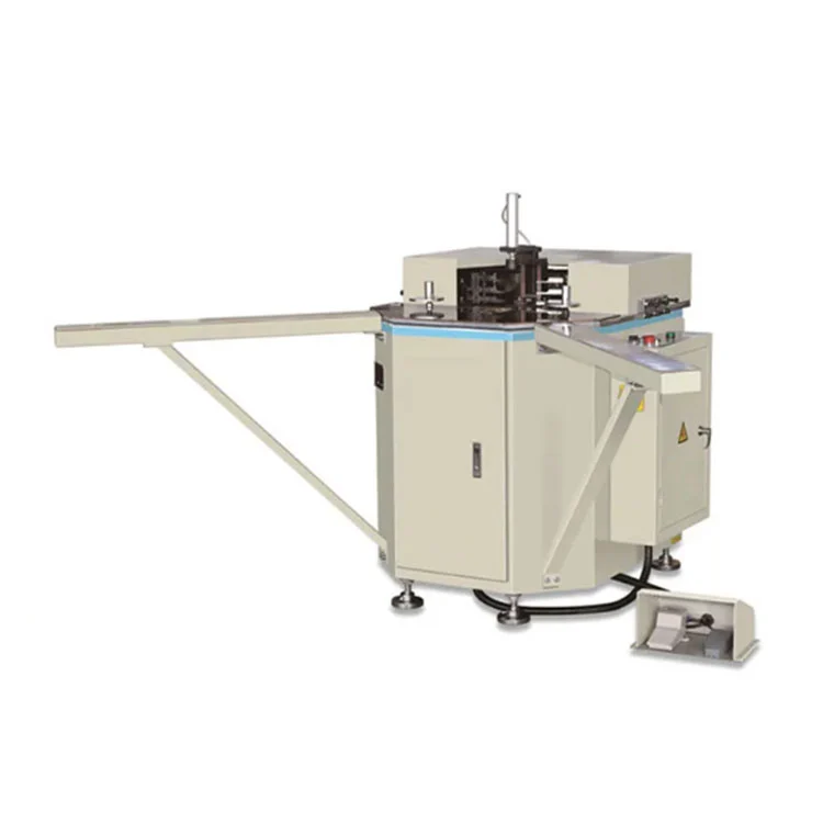 100mm*3500mm دو سر ایلومینیم ونڈو ڈور کارنر کمبائننگ مشین